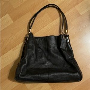 Authentic Coach purse. Soft black leather